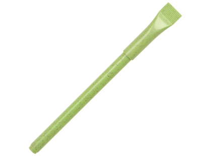 Ручка шариковая из пшеницы и пластика Plant, зеленая
