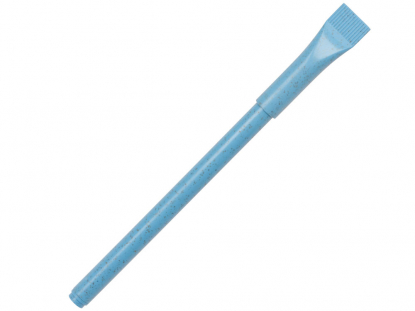 Ручка шариковая из пшеницы и пластика Plant, синяя