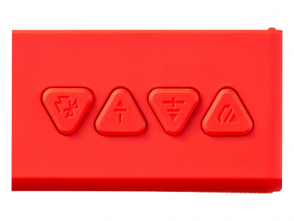 Колонка Jabba Bluetooth®, красная, функционнальные кнопки