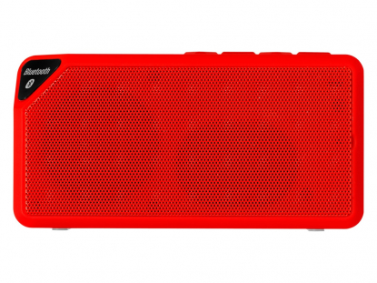 Колонка Jabba Bluetooth®, красная, вид спереди