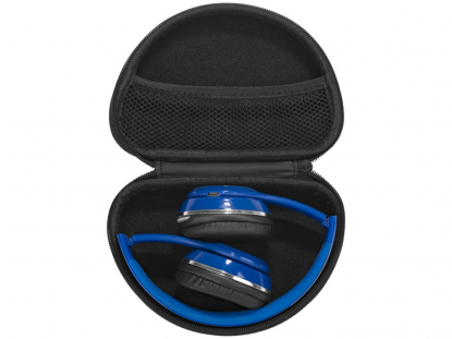 Наушники складные Cadence Bluetooth®, синие, в чехле