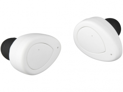 Наушники Bluetooth® беспроводные с зарядным чехлом, белый, без зарядки