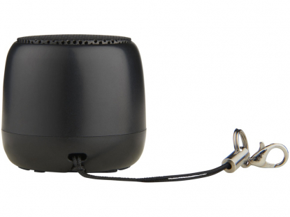 Динамик Clip Mini Bluetooth®, черный, сзади