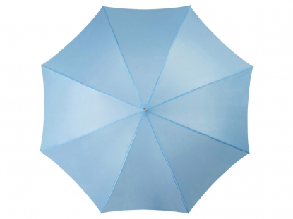 Зонт-трость Lisa, полуавтомат, голубой, купол