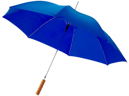 Зонт-трость Lisa, полуавтомат, ярко-синий