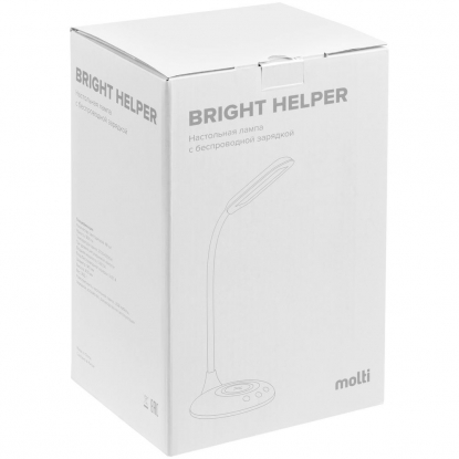 Лампа с беспроводной зарядкой Bright Helper