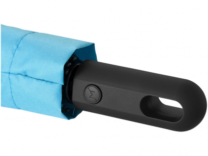 Зонт складной Traveler Marksman, автомат, синий, ручка