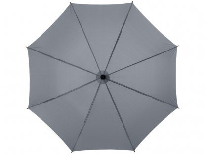 Зонт-трость Jova, механическиий, серый, купол