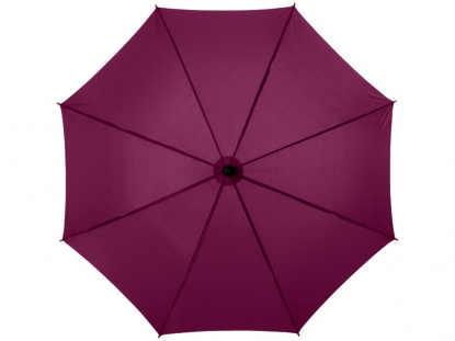 Зонт-трость Jova, механическиий, бордовый, купол