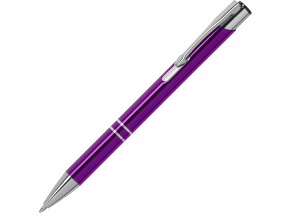 Ручка металлическая шариковая Legend, фиолетовая