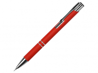 Карандаш механический Legend Pencil, soft-touch, красный