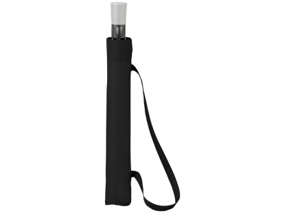 Зонт складной Pinwheel Marksman, автомат, чёрный, в чехле