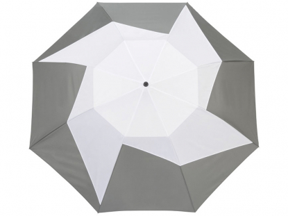 Зонт складной Pinwheel Marksman, автомат, тёмно-серый, купол