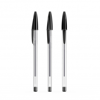 Шариковая ручка Bic Cristal Expression, чёрная