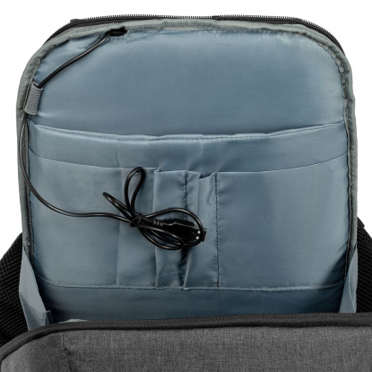 Рюкзак Phantom Lite, провод для подключения и карман для размещения аккумулятора
