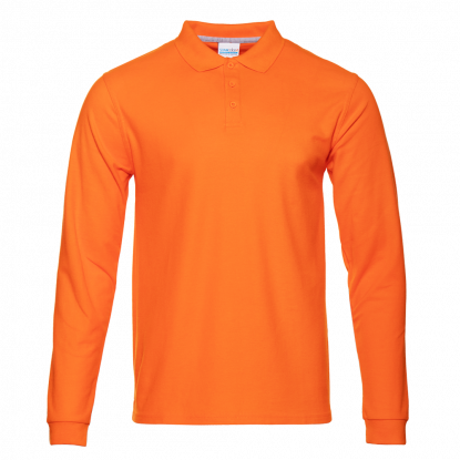 Рубашка, мужская, оранжевая