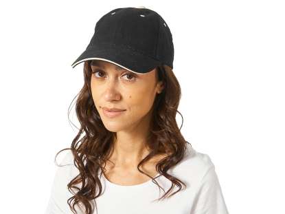 Бейсболка New Castle, черная