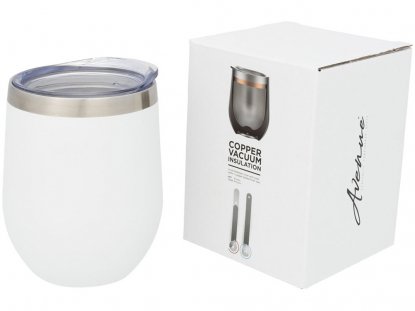 Кубок вакуумный Corzo Copper, белый, с упаковкой