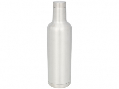 Вакуумная бутылка Pinto, серебристая