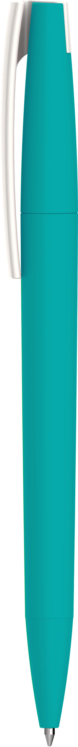Ручка Zeta Soft, бирюзовая, вид сбоку
