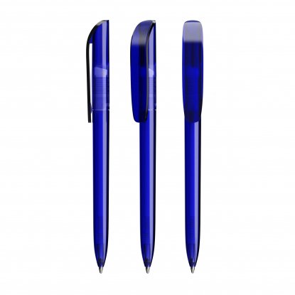 Шариковая ручка Bic Super Clip Frost, синяя