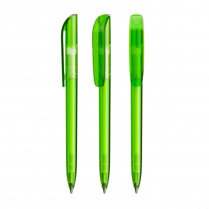 Шариковая ручка Bic Super Clip Frost, зелёная