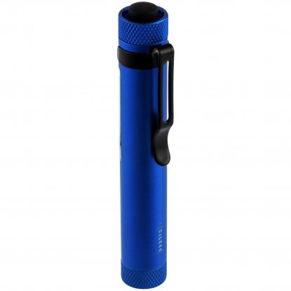 Фонарик-факел LightStream, малый, синий, вид сзади