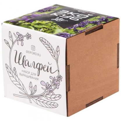 Набор для выращивания Экокуб Lite, шалфей