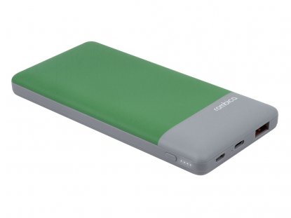 Внешний аккумулятор NEO Charge, 10000 mAh, зеленый
