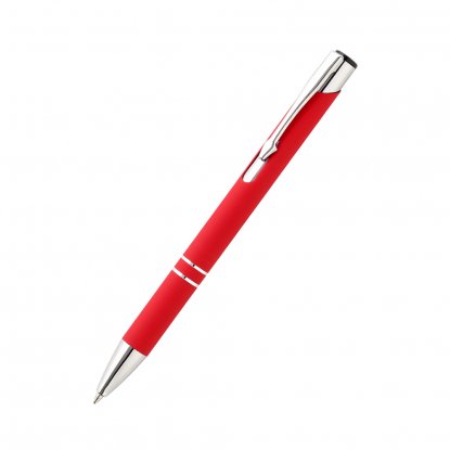 Ручка металлическая Molly, красная
