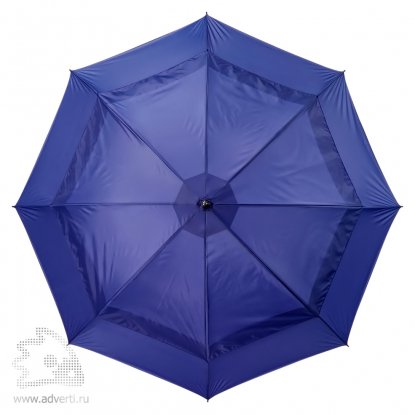 Зонт-трость Degna Slazenger с двойным куполом, механический, дизайн внешнего купола
