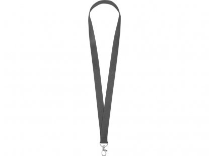 Ланъярд с карабином, серый