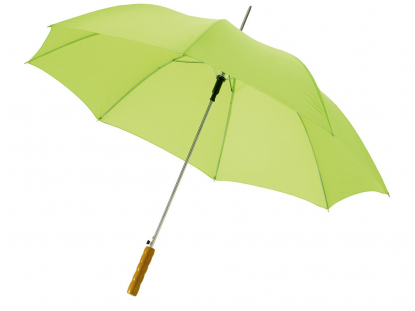 Зонт-трость Lisa, полуавтомат, салатовый