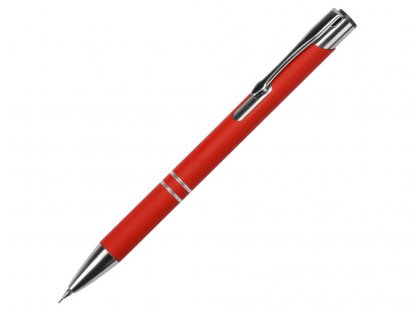 Карандаш механический Legend Pencil, soft-touch, красный
