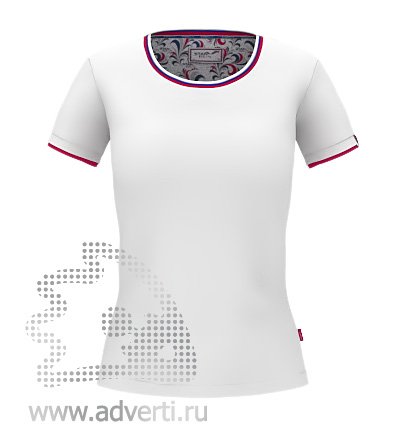 Футболка Ekaterina City W, женская, белая