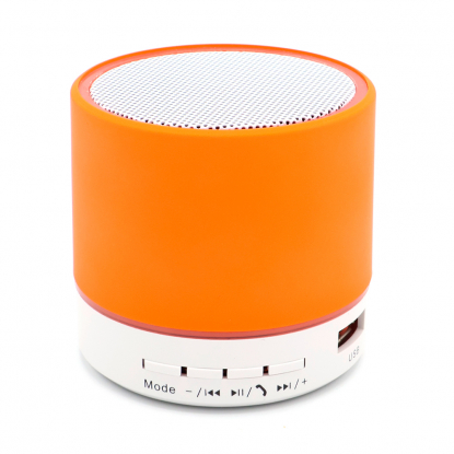 Беспроводная Bluetooth колонка Attilan, оранжевая