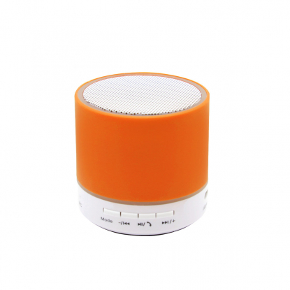 Беспроводная Bluetooth колонка Attilan, оранжевая