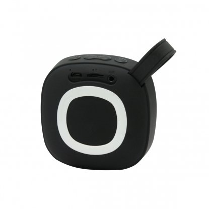 Беспроводная Bluetooth колонка X25 Outdoor, чёрная, оборотная сторона