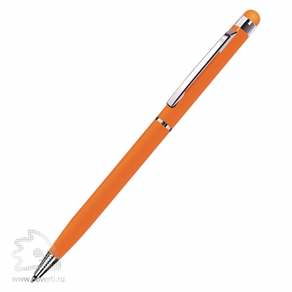 Шариковая ручка со стилусом Touchwriter, оранжевая