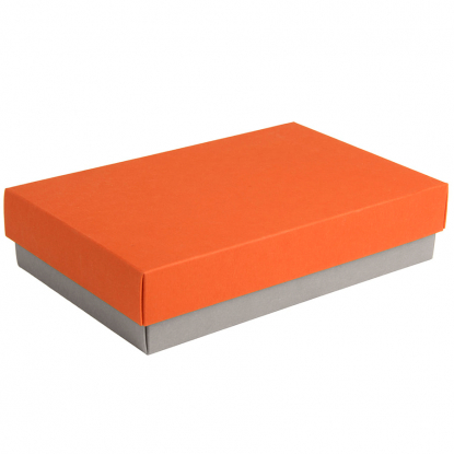 Коробка подарочная CRAFT BOX, оранжевая