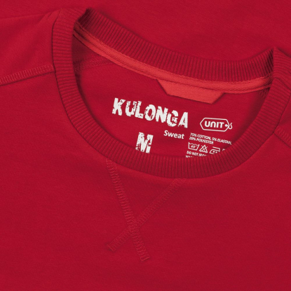 Свитшот Kulonga Sweat, красный, лейбл