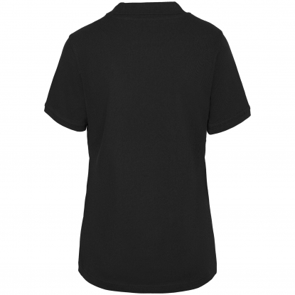Рубашка поло Virma Stretch Lady, женская, черная, вид сзади