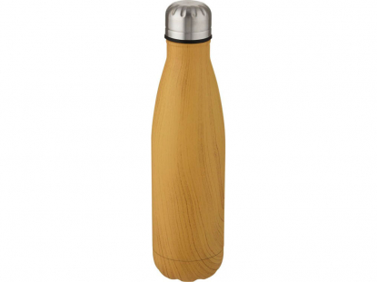 Бутылка Cove с вакуумной изоляцией и деревянным принтом