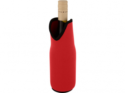 Чехол для бутылки Noun из переработанного неопрена, красный