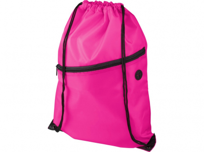 Рюкзак Oriole с карманом на молнии, розовый