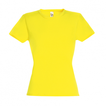 Футболка Miss 150, женская, ярко-желтая