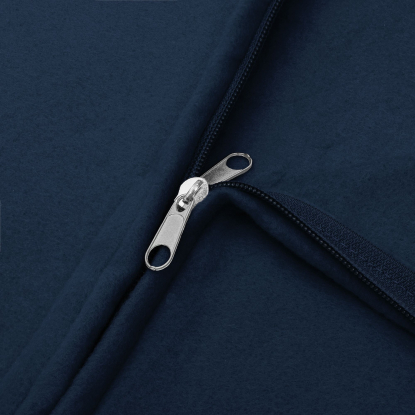 Плед-спальник Snug, синий, молния