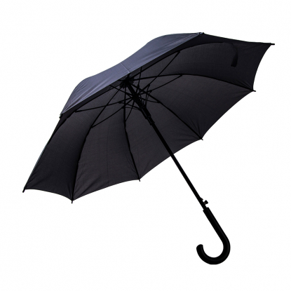 Зонт-трость ANTI WIND, темно-серый