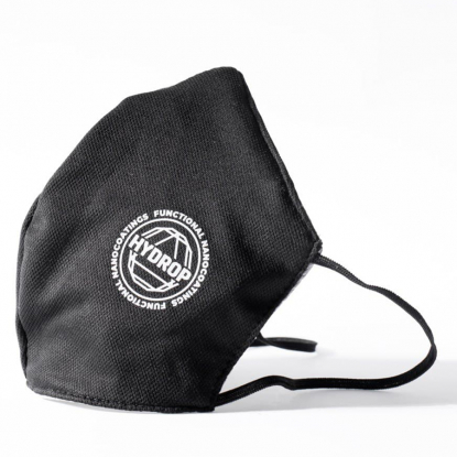Бесклапанная фильтрующая маска RESPIRATOR 800 HYDROP, черная