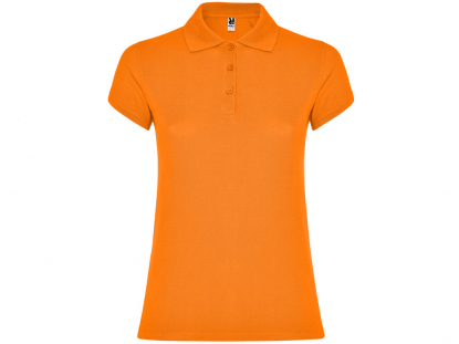 Рубашка поло Star, женская, оранжевая
